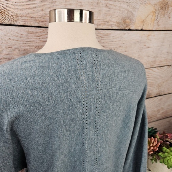 J. Jill V-Neck Pullover Sweater Lightweight Knit XS Petite - Picture 4 of 8